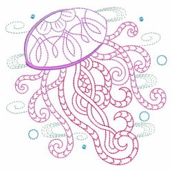 Vintage Sea Creatures 2 03(Sm) machine embroidery designs