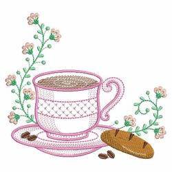 Afternoon Tea Time 02(Lg) machine embroidery designs