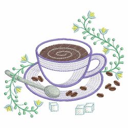 Afternoon Tea Time 06(Lg) machine embroidery designs