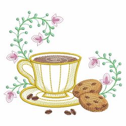 Afternoon Tea Time 07(Md) machine embroidery designs