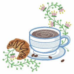 Afternoon Tea Time 09(Lg) machine embroidery designs