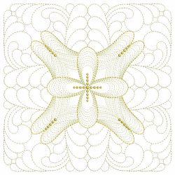 Trapunto Feather Quilt 2(Lg) machine embroidery designs