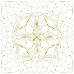 Trapunto Feather Quilt 2 05(Sm) machine embroidery designs