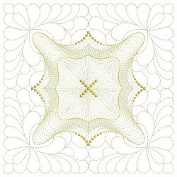 Trapunto Feather Quilt 2 06(Lg) machine embroidery designs
