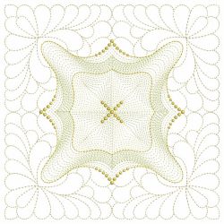 Trapunto Feather Quilt 2 06(Sm)