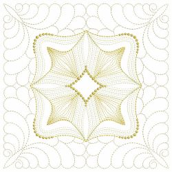 Trapunto Feather Quilt 2 07(Md)