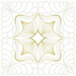 Trapunto Feather Quilt 2 07(Sm)