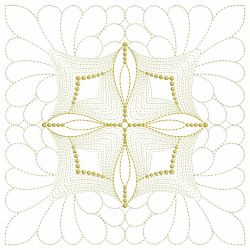 Trapunto Feather Quilt 2 09(Sm) machine embroidery designs
