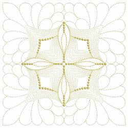 Trapunto Feather Quilt 2 09(Md)