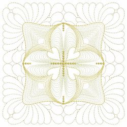 Trapunto Feather Quilt 2 11(Md)