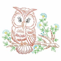 Vintage Owls 06(Lg) machine embroidery designs