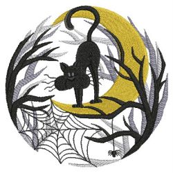 Halloween Silhouettes 2 01(Sm) machine embroidery designs