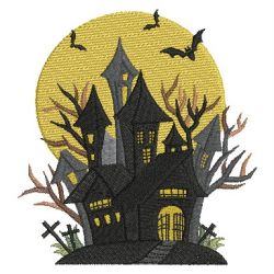 Halloween Silhouettes 2 07(Sm) machine embroidery designs