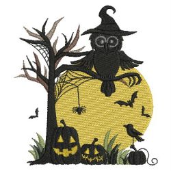 Halloween Silhouettes 2 08(Sm) machine embroidery designs