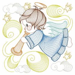 Rippled Little Angels 01(Md) machine embroidery designs