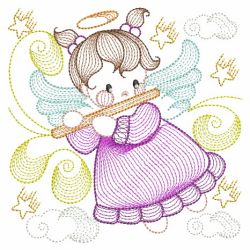 Rippled Little Angels 04(Md) machine embroidery designs