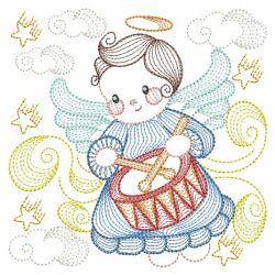 Rippled Little Angels 09(Md) machine embroidery designs