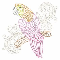Vintage Parrots 02(Lg) machine embroidery designs