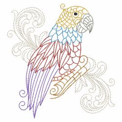 Vintage Parrots 03(Lg) machine embroidery designs
