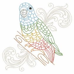 Vintage Parrots 05(Md) machine embroidery designs