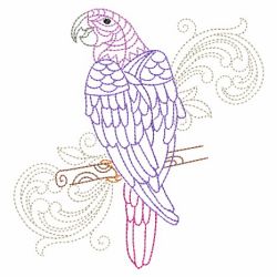 Vintage Parrots 07(Md) machine embroidery designs