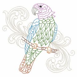 Vintage Parrots 10(Md) machine embroidery designs
