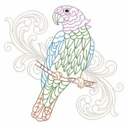 Vintage Parrots 10(Lg) machine embroidery designs