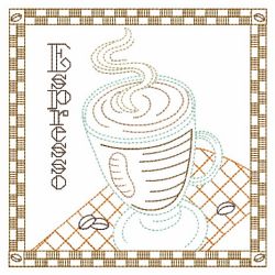 Vintage Coffee Break 02(Md) machine embroidery designs
