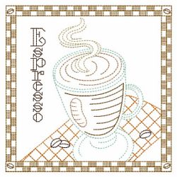 Vintage Coffee Break 02(Lg) machine embroidery designs