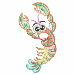 Caribbean Creatures 02(Lg) machine embroidery designs