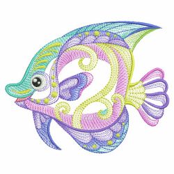 Caribbean Creatures 03(Sm) machine embroidery designs