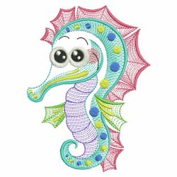 Caribbean Creatures 04(Md) machine embroidery designs