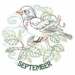Vintage Birds Of The Month 09(Lg)
