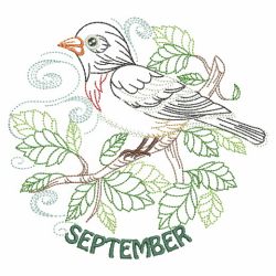 Vintage Birds Of The Month 09(Md)