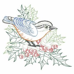 Vintage Christmas Birds 04(Lg)