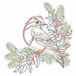 Vintage Christmas Birds 08(Lg)