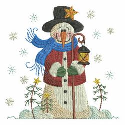 Country Snowman 4 02 machine embroidery designs