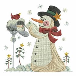 Country Snowman 4 06 machine embroidery designs