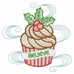 Christmas Cupcakes(Sm) machine embroidery designs