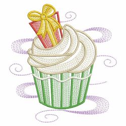 Christmas Cupcakes 02(Lg) machine embroidery designs