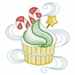 Christmas Cupcakes 03(Lg) machine embroidery designs