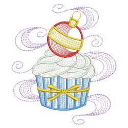 Christmas Cupcakes 08(Sm) machine embroidery designs