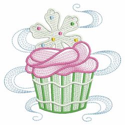 Christmas Cupcakes 10(Sm) machine embroidery designs