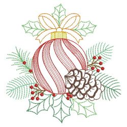 Vintage Christmas Ornaments 2 03(Md) machine embroidery designs