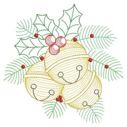 Vintage Christmas Ornaments 2 06(Lg) machine embroidery designs