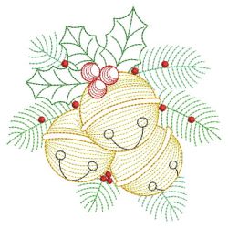 Vintage Christmas Ornaments 2 06(Md) machine embroidery designs