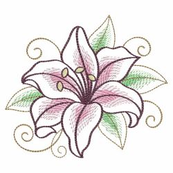 Sketch Floral 03(Md)
