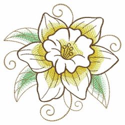 Sketch Floral 05(Md)