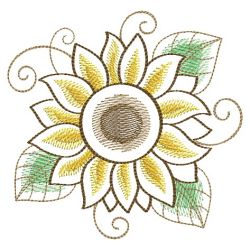 Sketch Floral 09(Md) machine embroidery designs