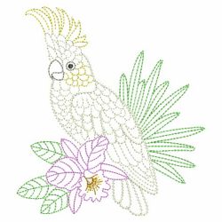 Vintage Tropical Birds 02(Sm) machine embroidery designs